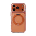 Seer iPhone 17 Pro Case S1 (Transparent Case + Orange/Grey/Black Stand)
