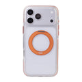 Seer iPhone 17 Pro Max Case S2 (Transparent Case + Orange/Grey/Black Stand)
